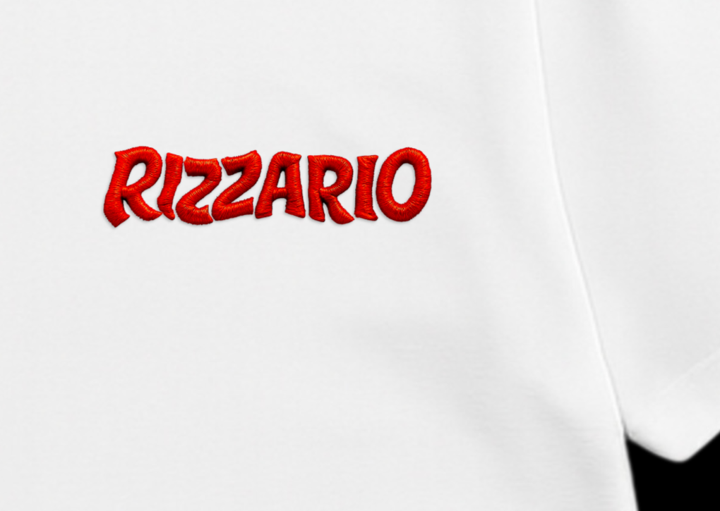 Red and white Oversized T-shirt