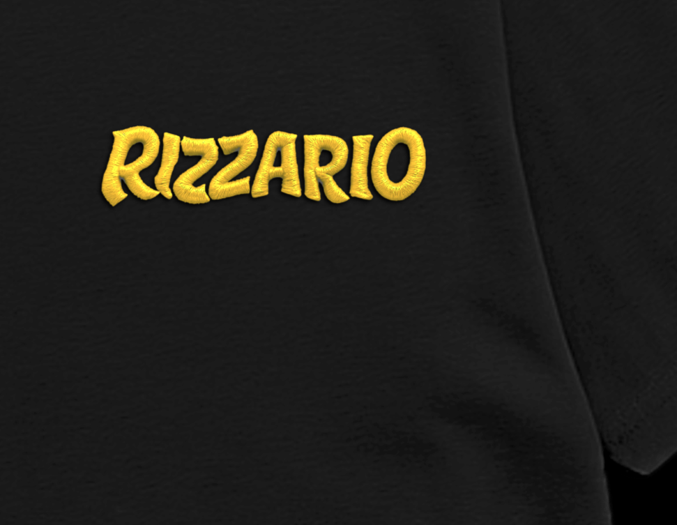 Black and yellow Oversized T-shirt