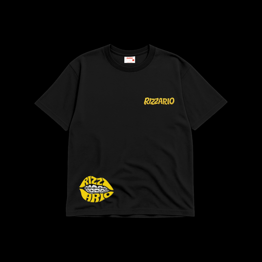 Black and yellow Oversized T-shirt
